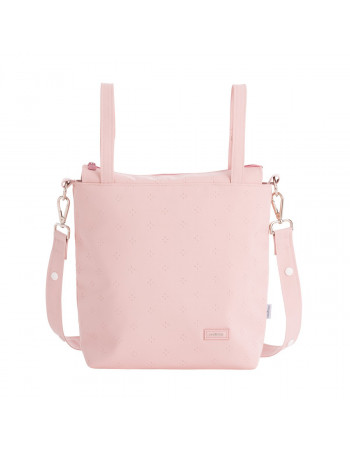 Bolso talega twin rosa...